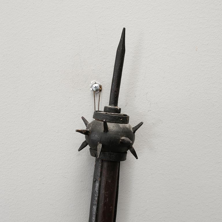 SPIKKLUBBOR, ett par, möjligen 1700-tal.