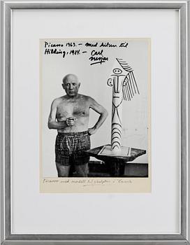 Carl Nesjar · CARL NESJAR, fotografi, sign och dat 1963.