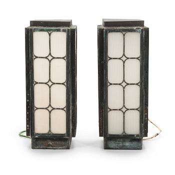 Eliel Saarinen, 1920's outdoor lights for The Finnish State Railways.