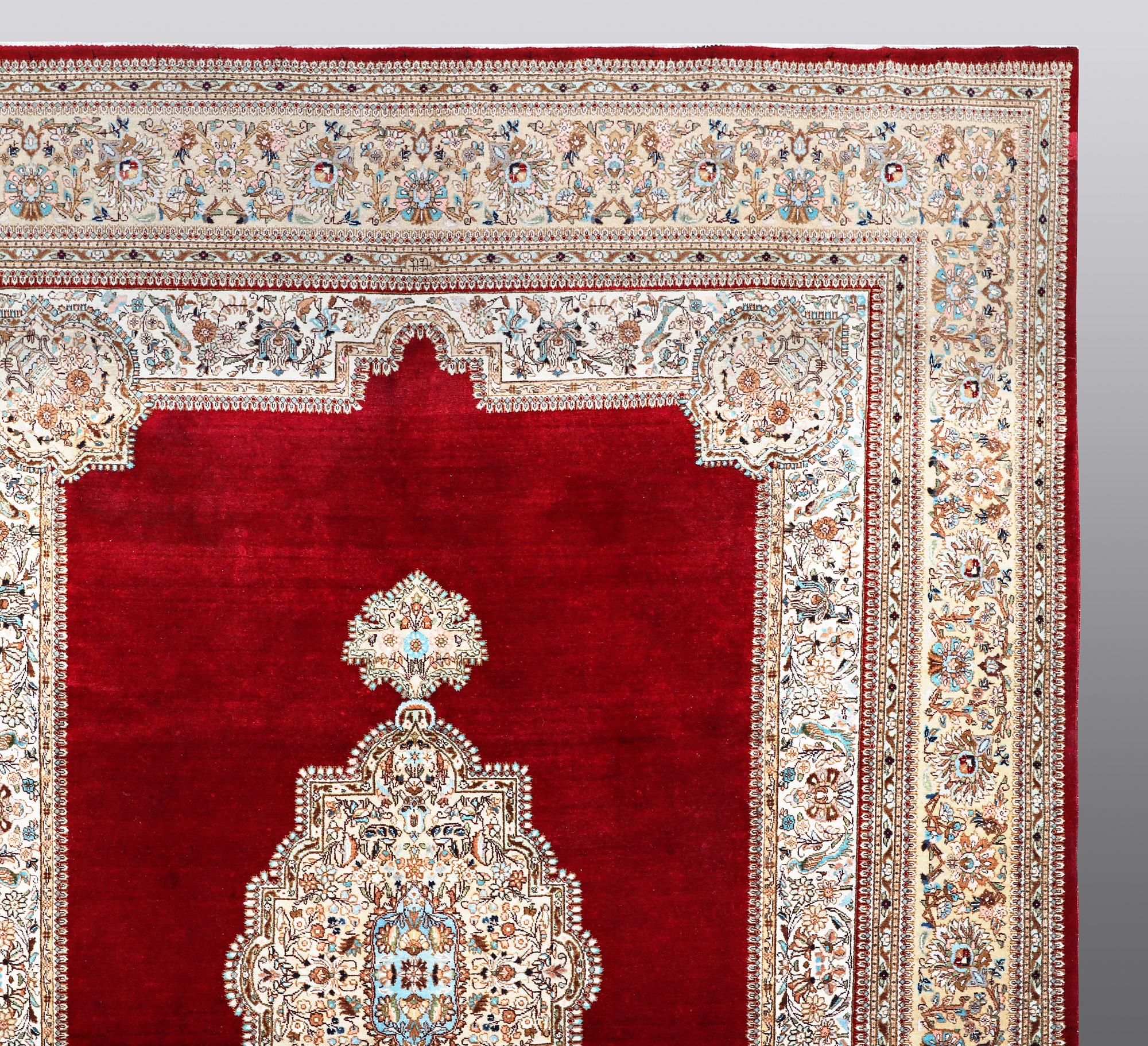 A CARPET, Old Kerman, ca 340 x 240 cm.