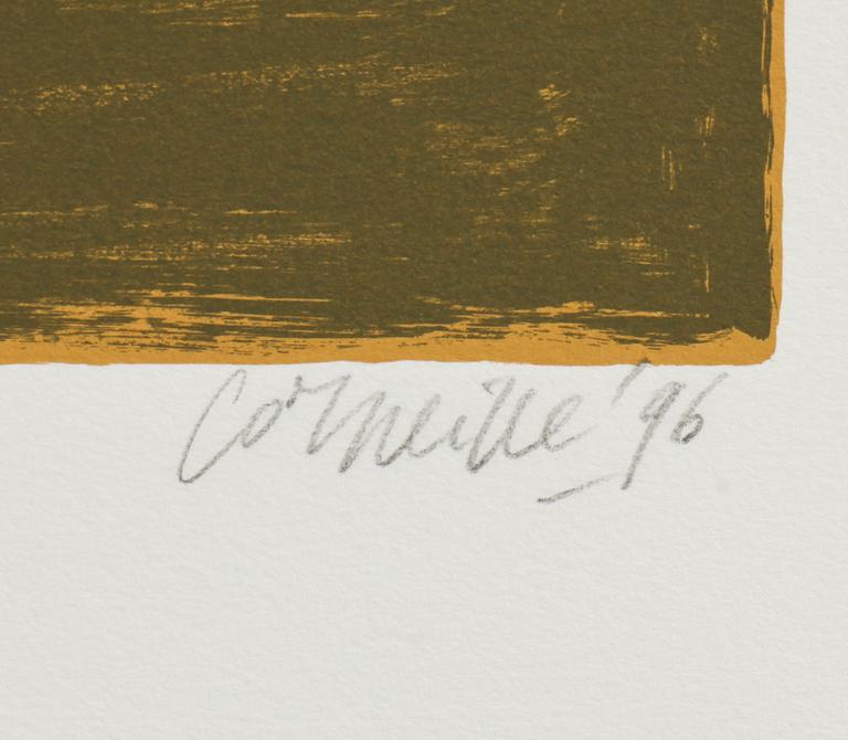 BEVERLOO CORNEILLE, färglitografi, sign o dat 96, numr 15/200.
