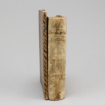 BÖCKER, 2 vol, Carl von Rosenstein SAMT Anders Botin.