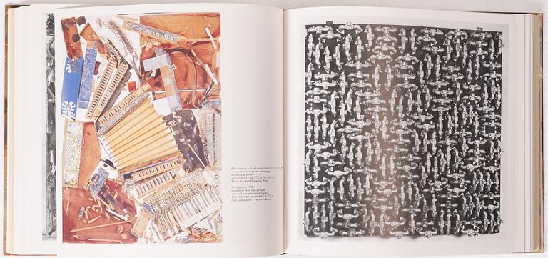 Arman (Armand Pierre Fernandez), FERNANDEZ ARMAN, a book and two signed and numbered lithographs 62/100.