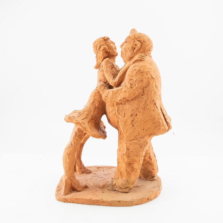 Unknown artist 20th century, sculpture Dancing couple.