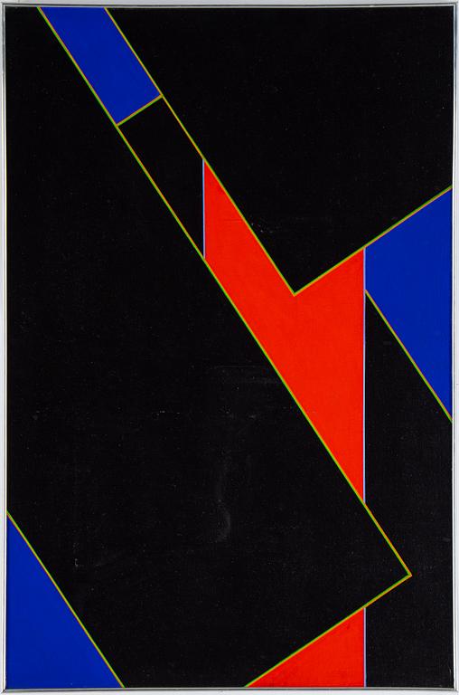 Peter Freudenthal, acrylic on canvas, signed and dated 1971 verso.