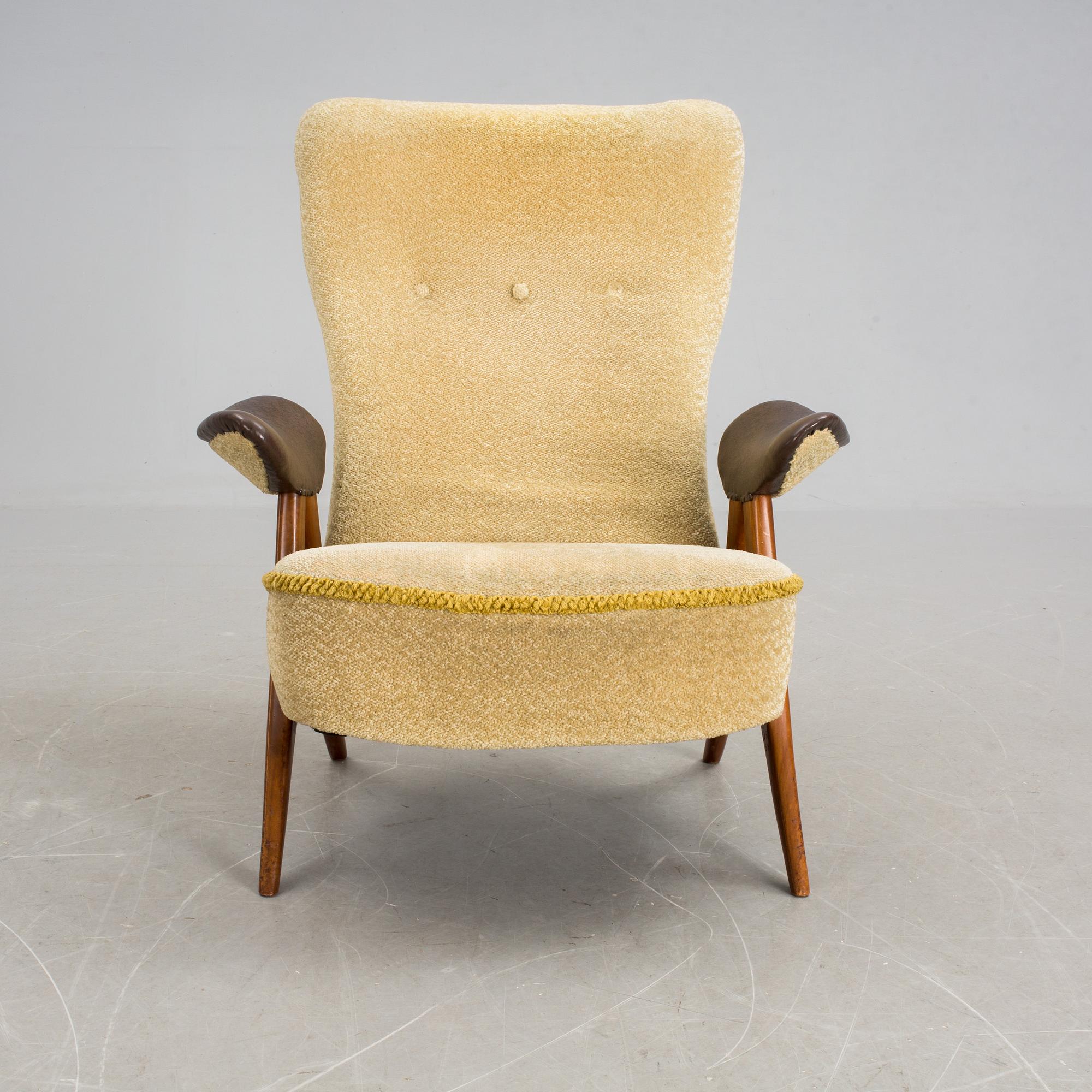 FÅTÖLJ, Theo Ruth, Artifort, 1950-tal.