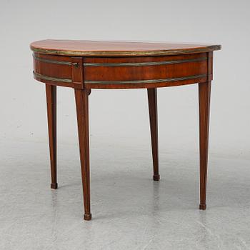 A Directoire games table.