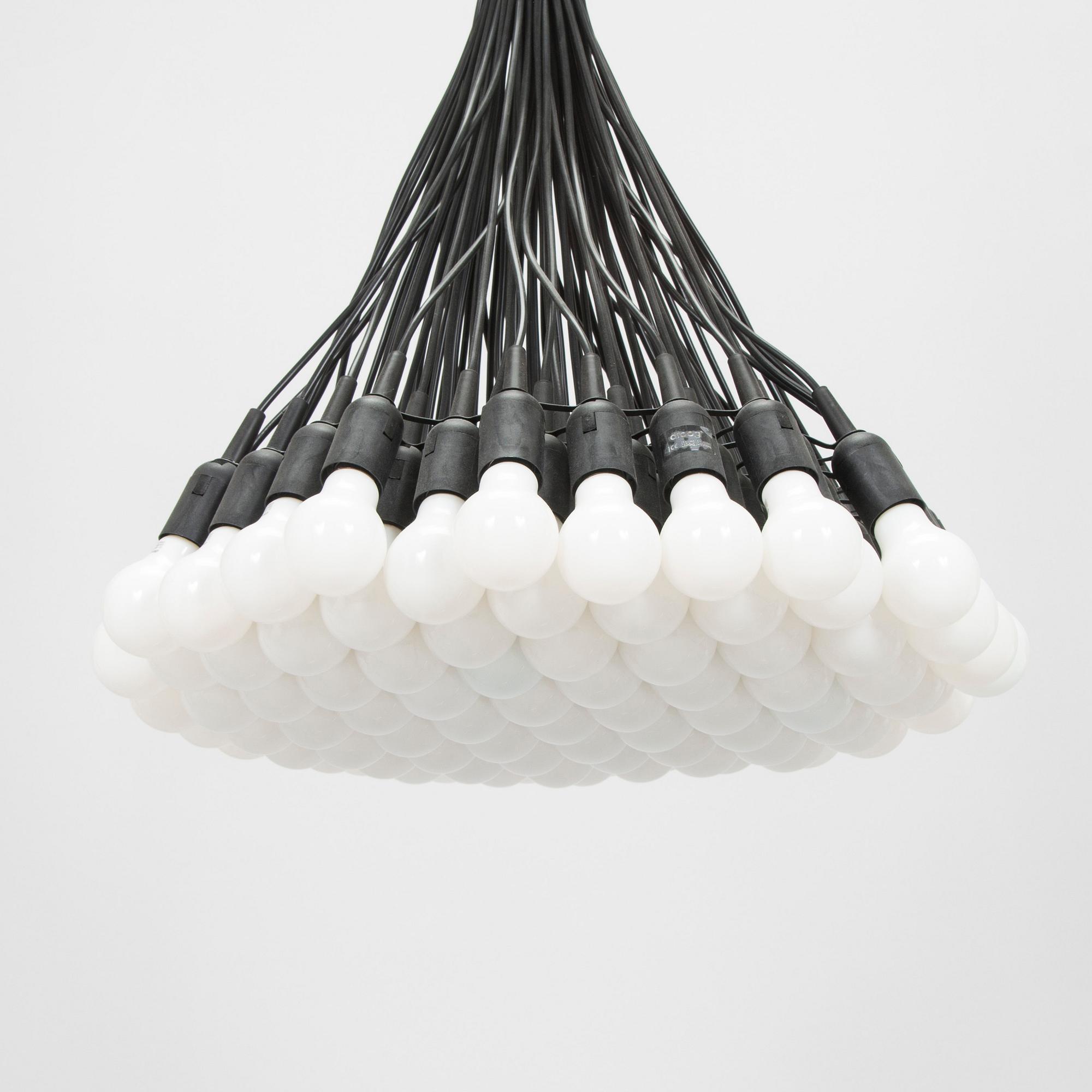 Rody Graumans, kattovalaisin, "85 lamps", Droog Design, Hollanti, 2000-luku.