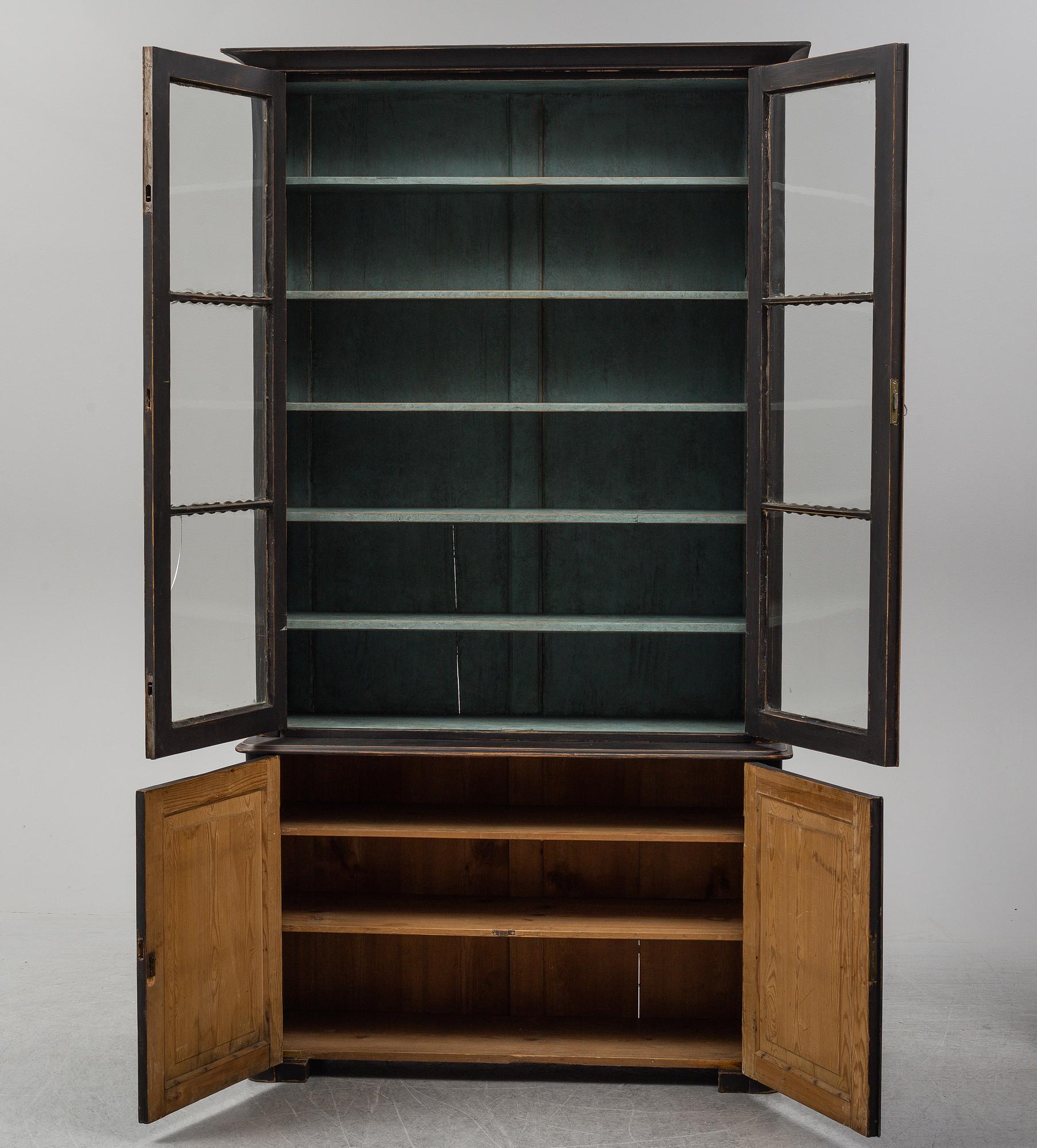 A cabinet from the latter part of the 19th century.