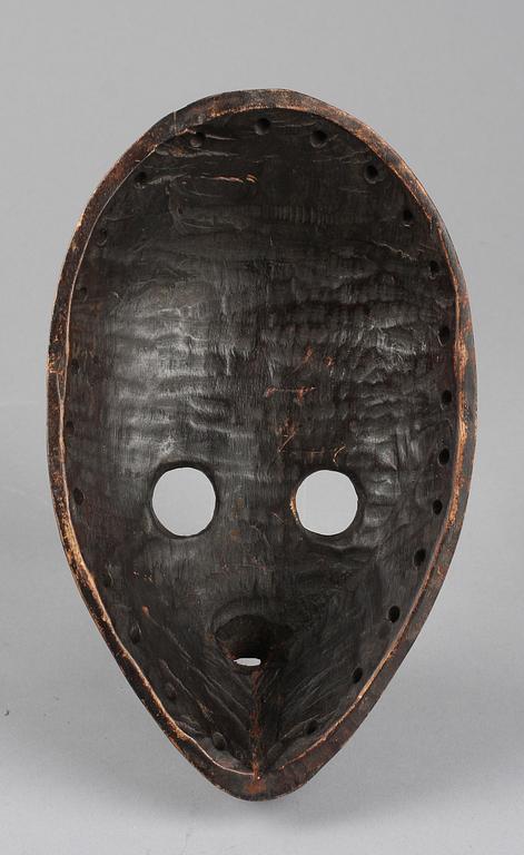 MASK, enl uppgift Dan-stammen, Afrika. 1900-tal.