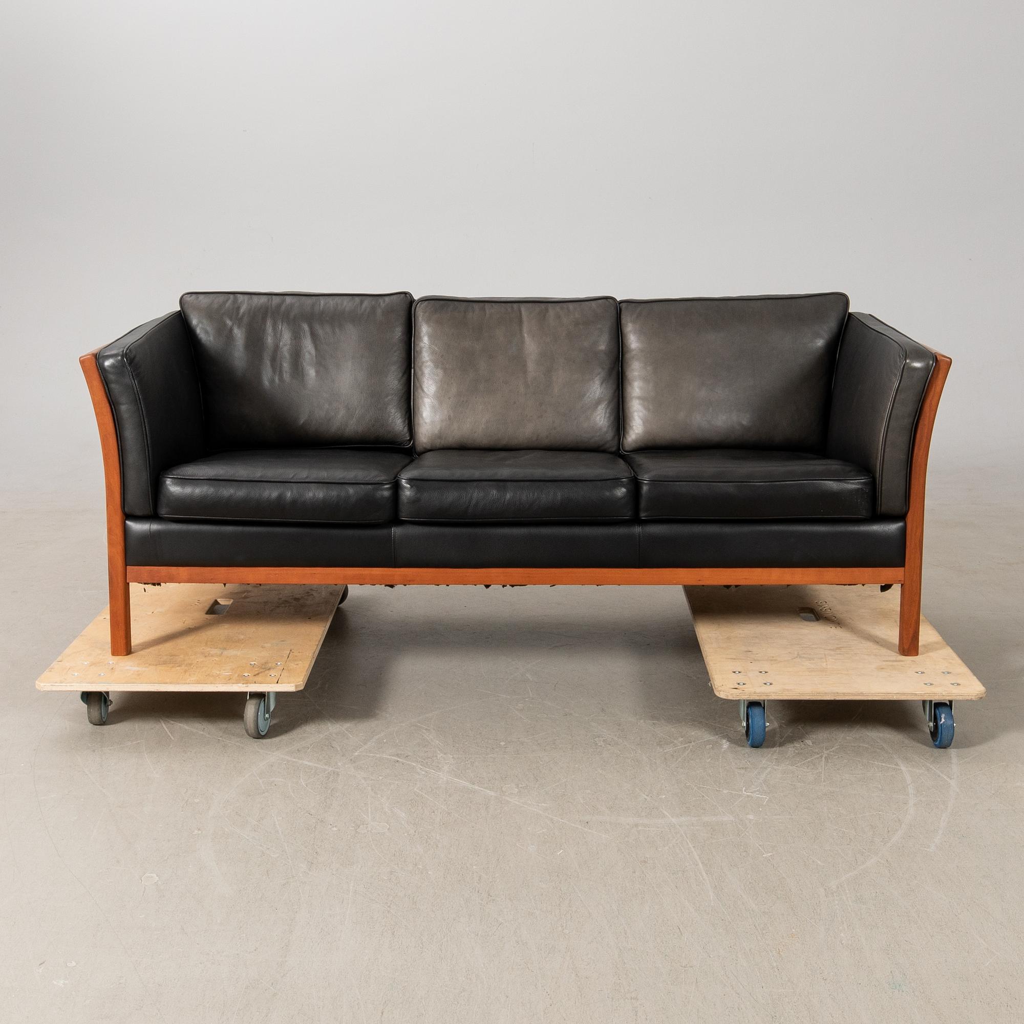 Sofa, Stouby Möbler, probably "Eva", Denmark, later part of the 20th century.