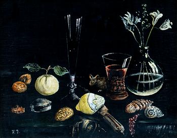 590. Helge Dahlman, STILL LIFE.