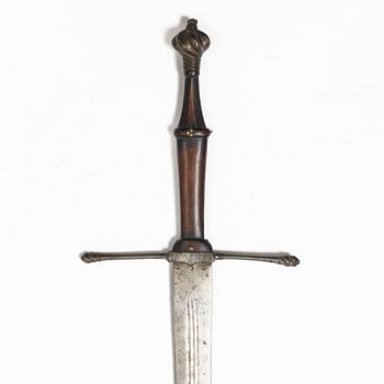 Tvåhandssvärd, 1800-tal med äldre delar.