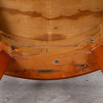 Carl Malmsten, stolar, 4 st, "Pyramid", Åfors Möbelfabrik, 1900-talets mitt.