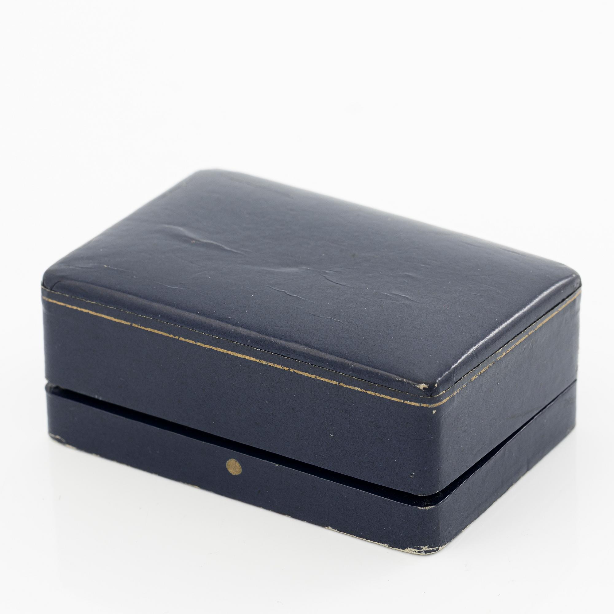 Wiwen Nilsson, A pair of cufflinks with monogram engraving, Lund, 1961.