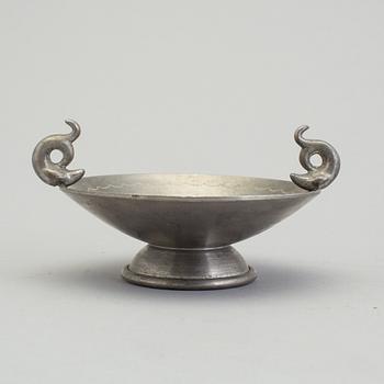 Five coasters, a vase, a bowl,  and an ashtray by Firma Svenskt Tenn first half of 20th centuty.
