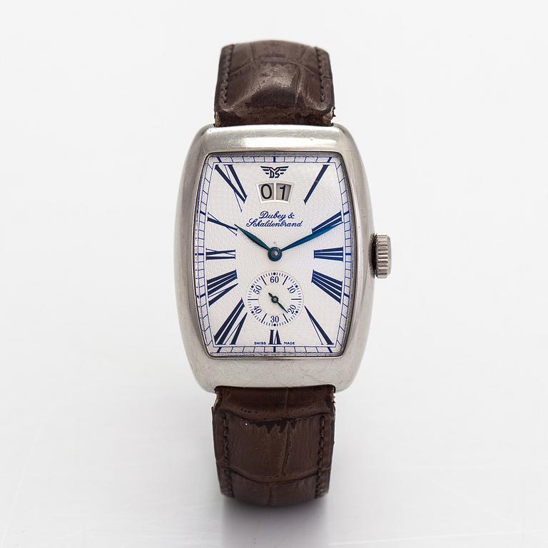 Dubey & Schaldenbrand, Aerodyn, Date, wristwatch, 34 mm.