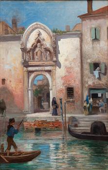 Frans Wilhelm Odelmark, Från Venedig.