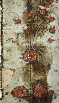 DALMÅLNING, allmoge, 1800-talets slut.