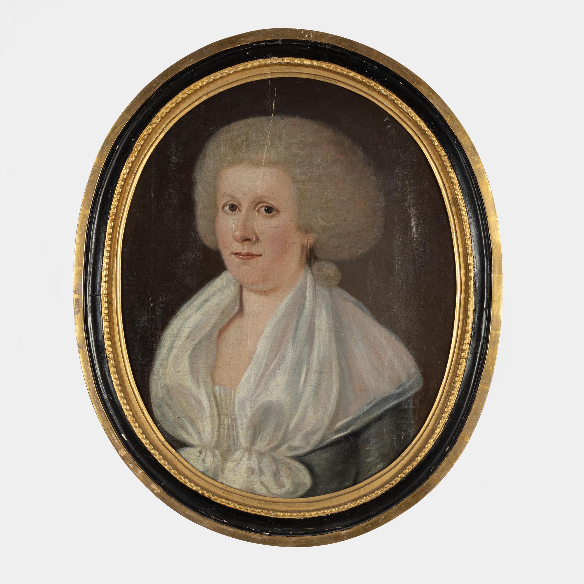 Johan Fredrik Pettersson, oil on canvas, a pair, 1793.