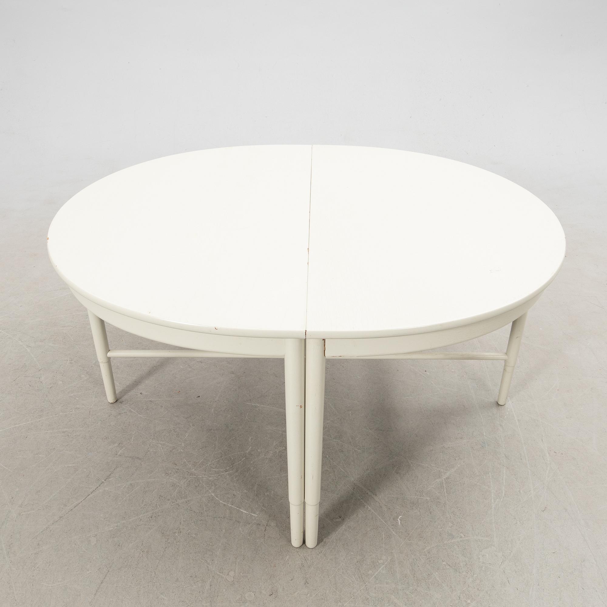 Kerstin Hörlin-Holmquist, dining table, Triva, Nordiska Kompaniet, mid-20th century.