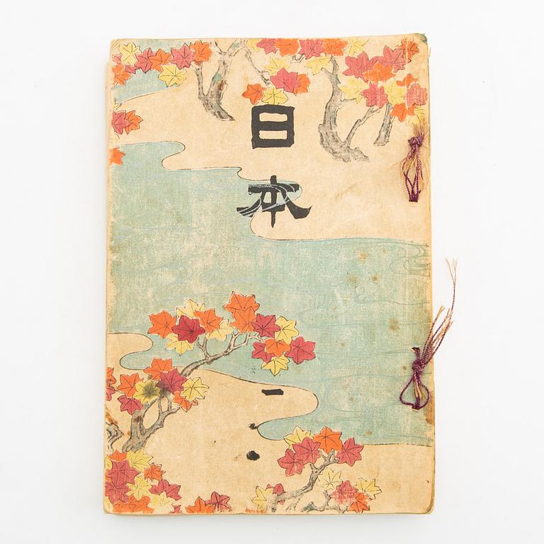 Pattern book Japan Meiji around 1900.