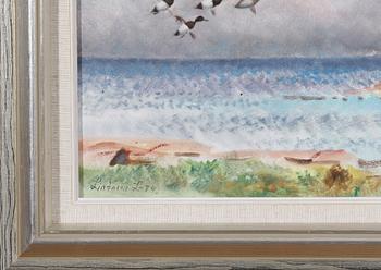 LILJEFORS, LINDORM, olja på pannå. sign. o dat. -74.