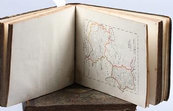 BÖCKER, 2 st. von Schliebens Atlas von Europa nebest den Kloien. Leipzig 1828.