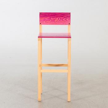 FREDRIK PAULSEN, "Röhsska"Designbaren,bar stool, Blå Station 2020, Bar stool 11/18.