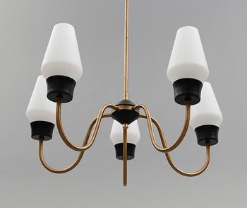 TAKLAMPA, 1900-talets andra hälft. Höjd 63 cm.