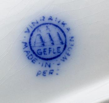 SERVISPORSLIN, 26 delar, Vinranka, Gefle.