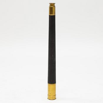 A 20th century telescope on a tripod.