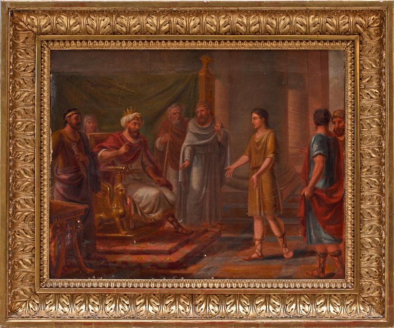 ELIS CHIEWITZ, olja på duk, ett par, varav en sign o dat 1830 a tergo.