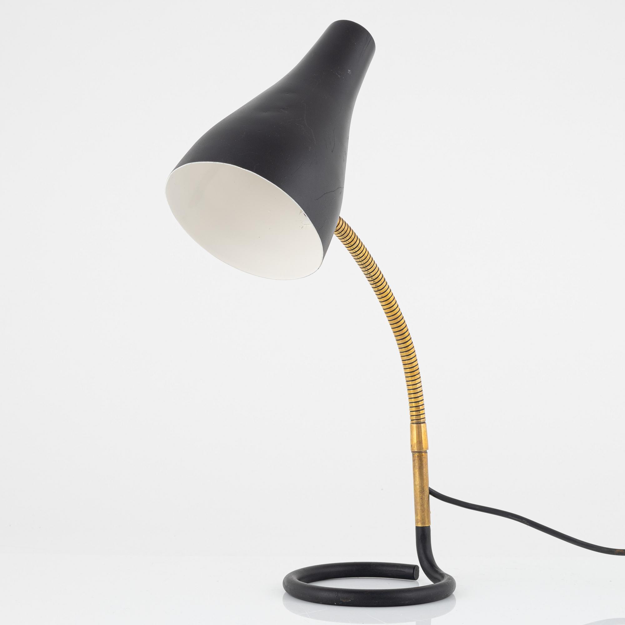 A table lamp, Sweden, 1950's.