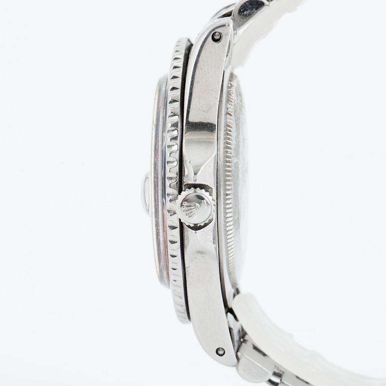 Rolex, GMT-Master, "Pointed Crown Guards, Chapter Ring, Exclamation Point, Gilt Dial".