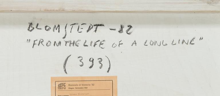 Juhana Blomstedt, "From the life of a long line". No.(393).