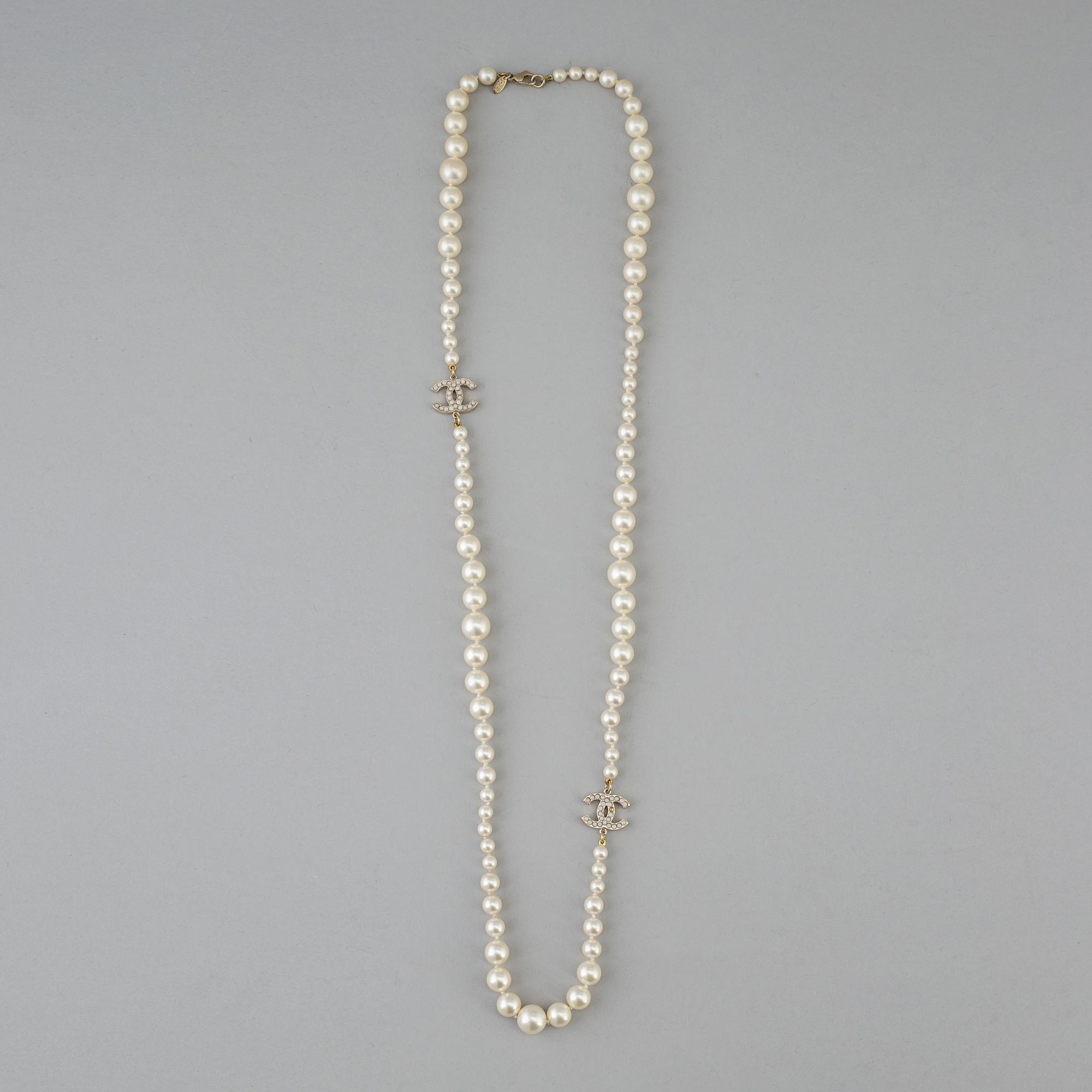 A necklace by Chanel, 2011.