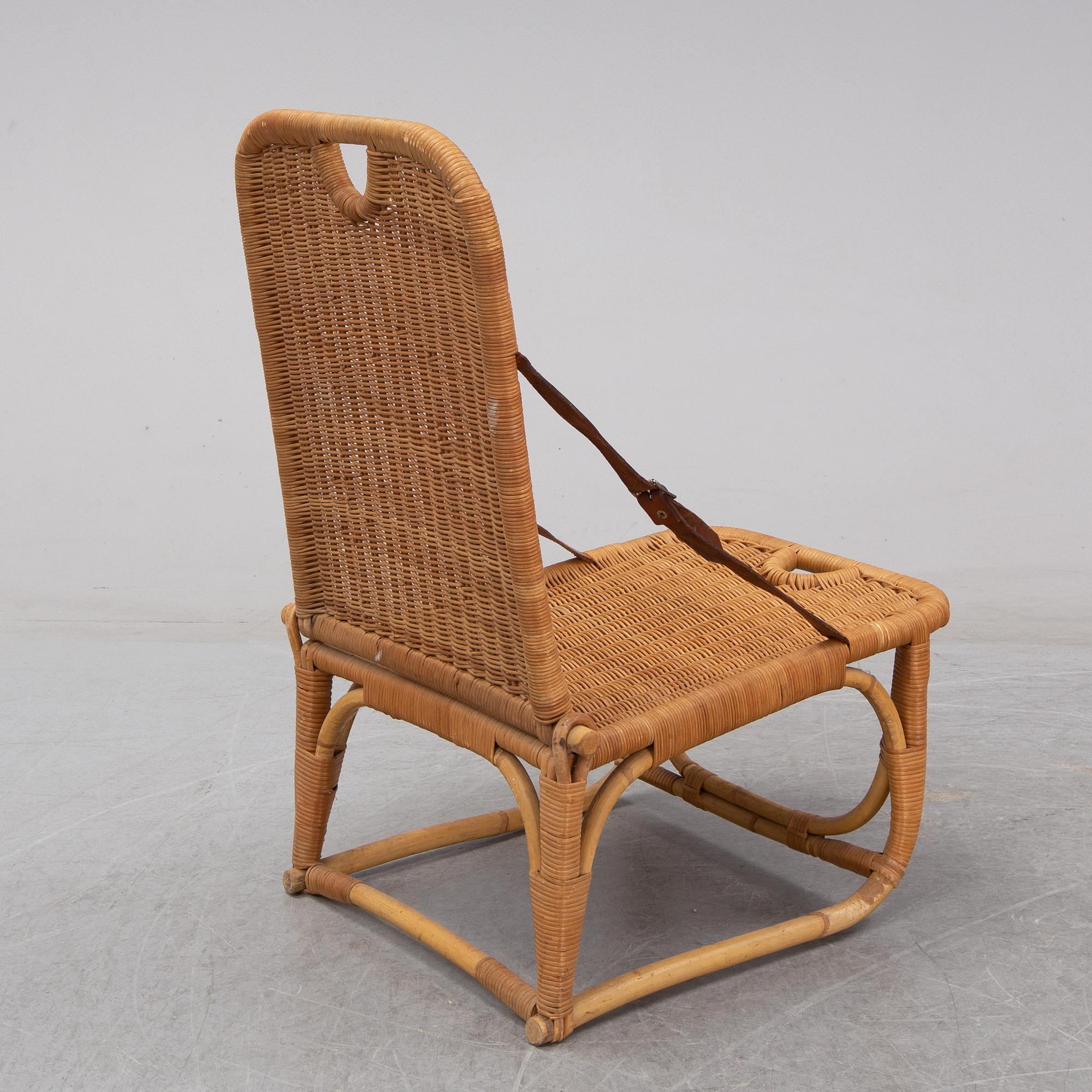 Robert Wengler, "Folding/Picnic chair", Wengler, Köbenhavn, 1960-tal.