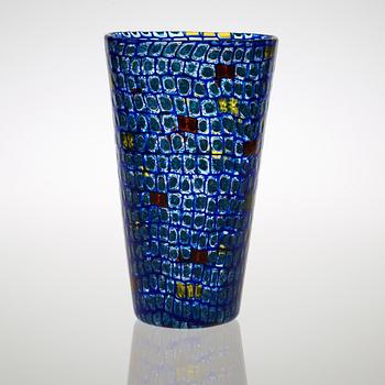 A Gianni Versace glass vase, Venini Murano 1998.