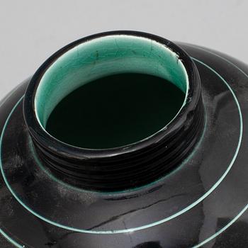 ILSE CLAESSON,  a creamware vase, Rörstrand 1930s.