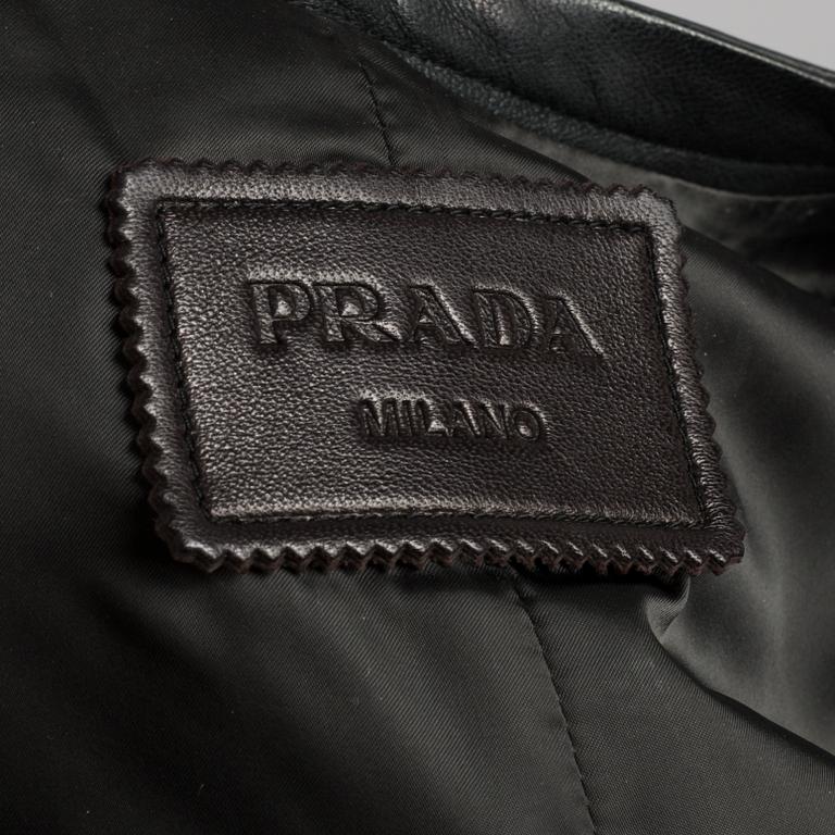 SKINNJACKA, Prada, italiensk storlek 40.