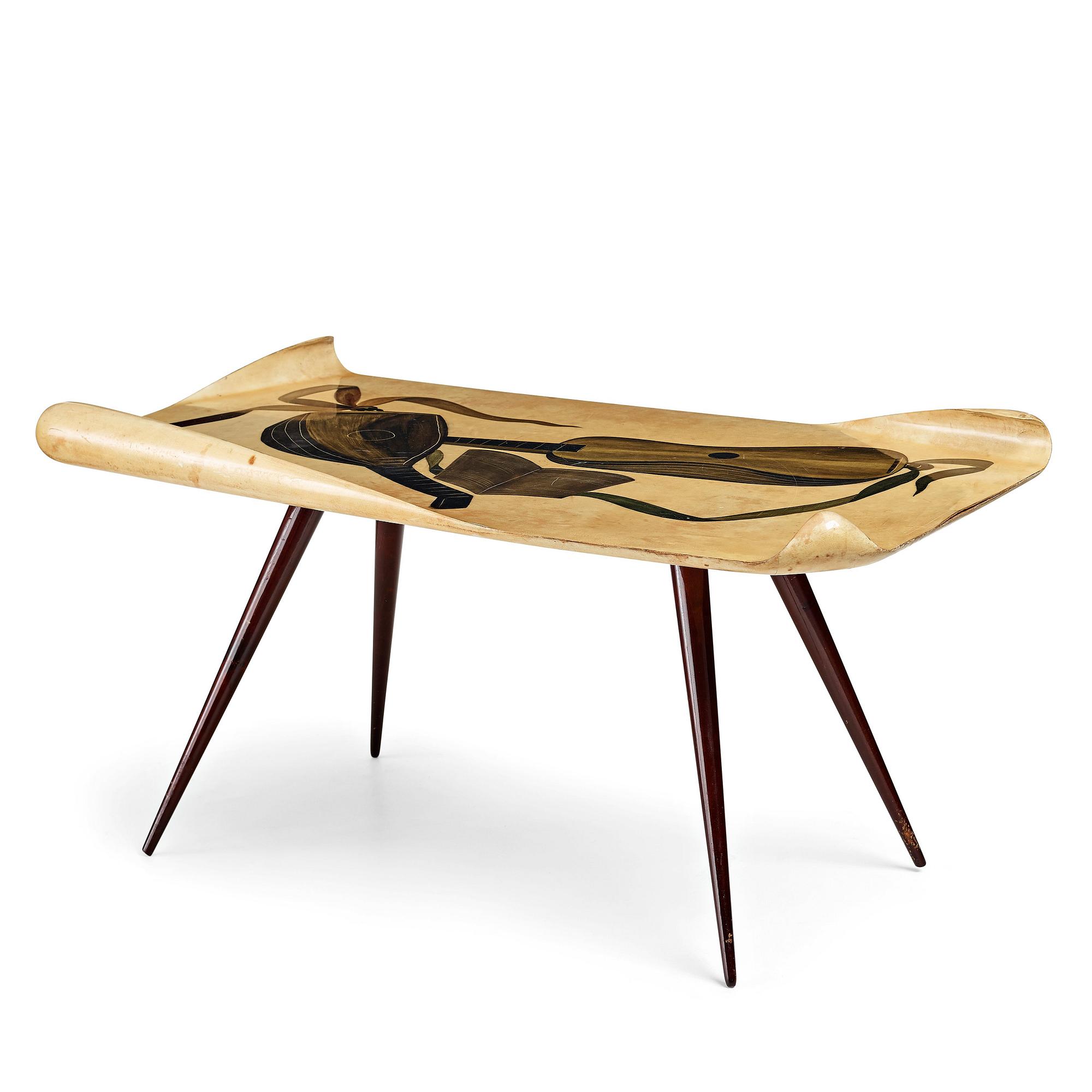 Aldo Tura, attributed to, a side table, Italy 1950-60's.