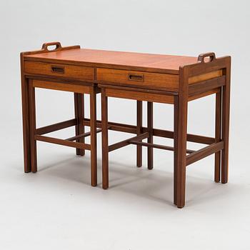 A set of tables from "the Ideal series" by Gunnar Myrstrand & Sven Engström, AB Skaraborgs Möbelindustri, Tibro, Sweden.