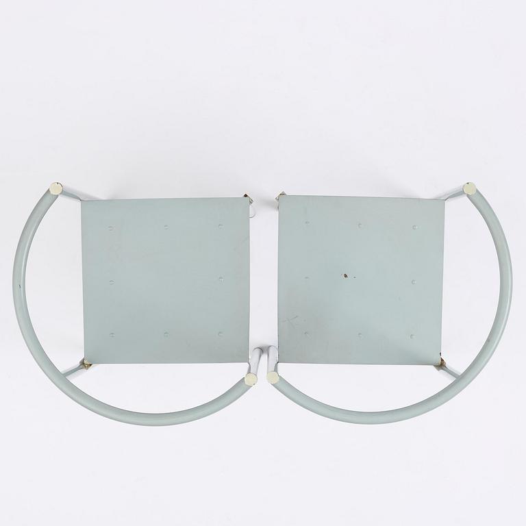 Philippe Starck, a pair of "Wendy Wright" chairs, Disform, Spain, post 1986.