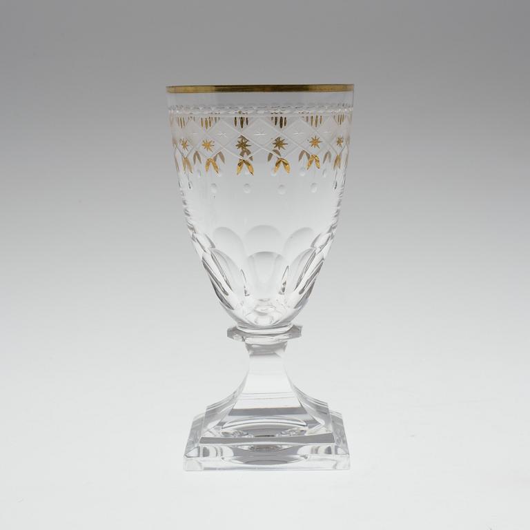 24 pieces of a glass service, 'Odelberg Junior', Kosta.