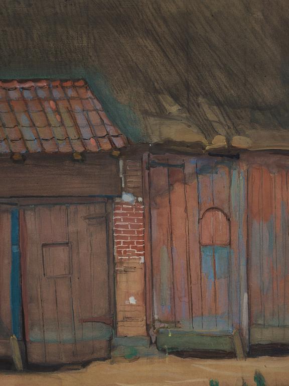 Piet Mondrian, Barn doors of a Brabant farm building.