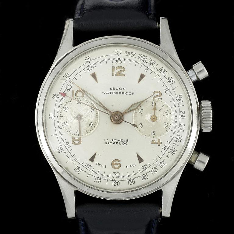 ARMBANDSUR, herr, Lejon, stål, 1960/70-tal.