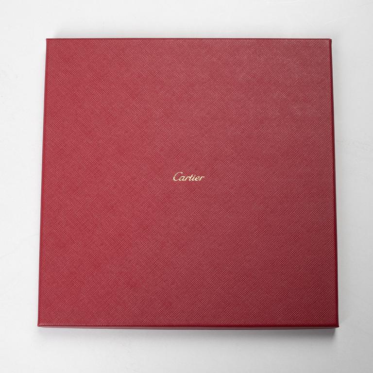 Cartier, a twill silk scarf.