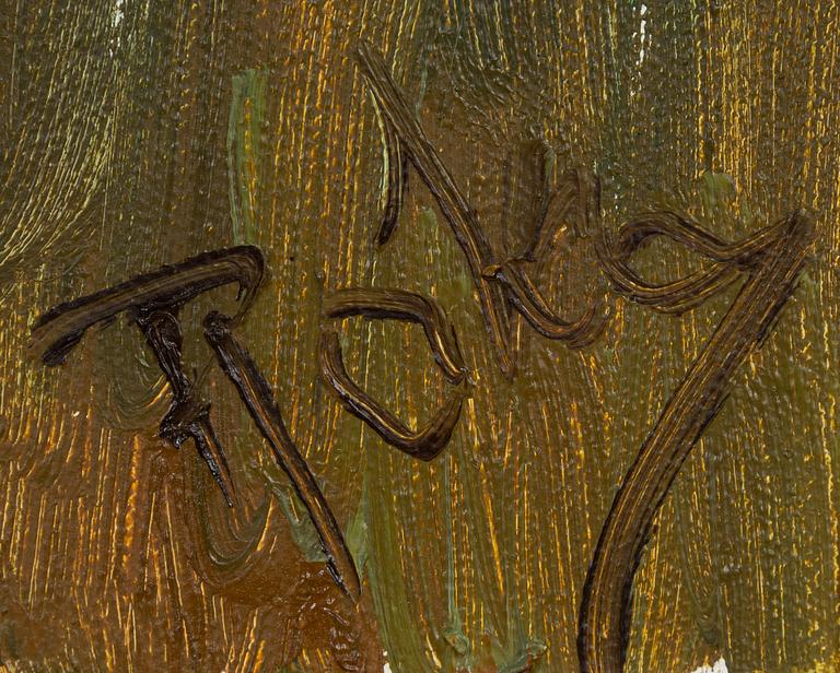 Charles Roka, oil on canvas, signed.