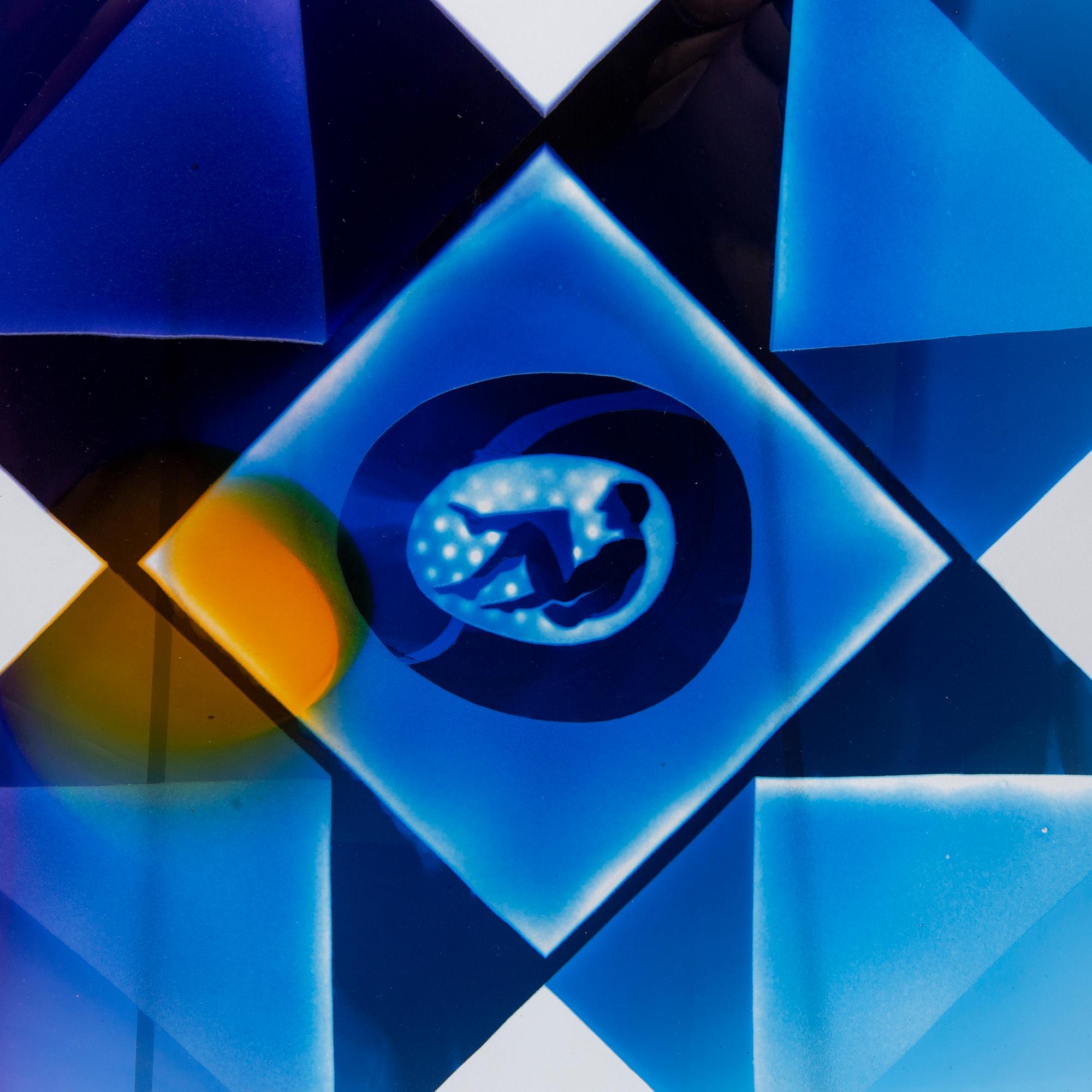 Bertil Vallien, Glass, unique piece, Kosta Boda.